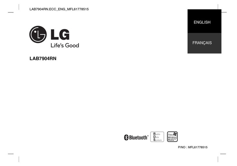 LG LAB7904RN User manual