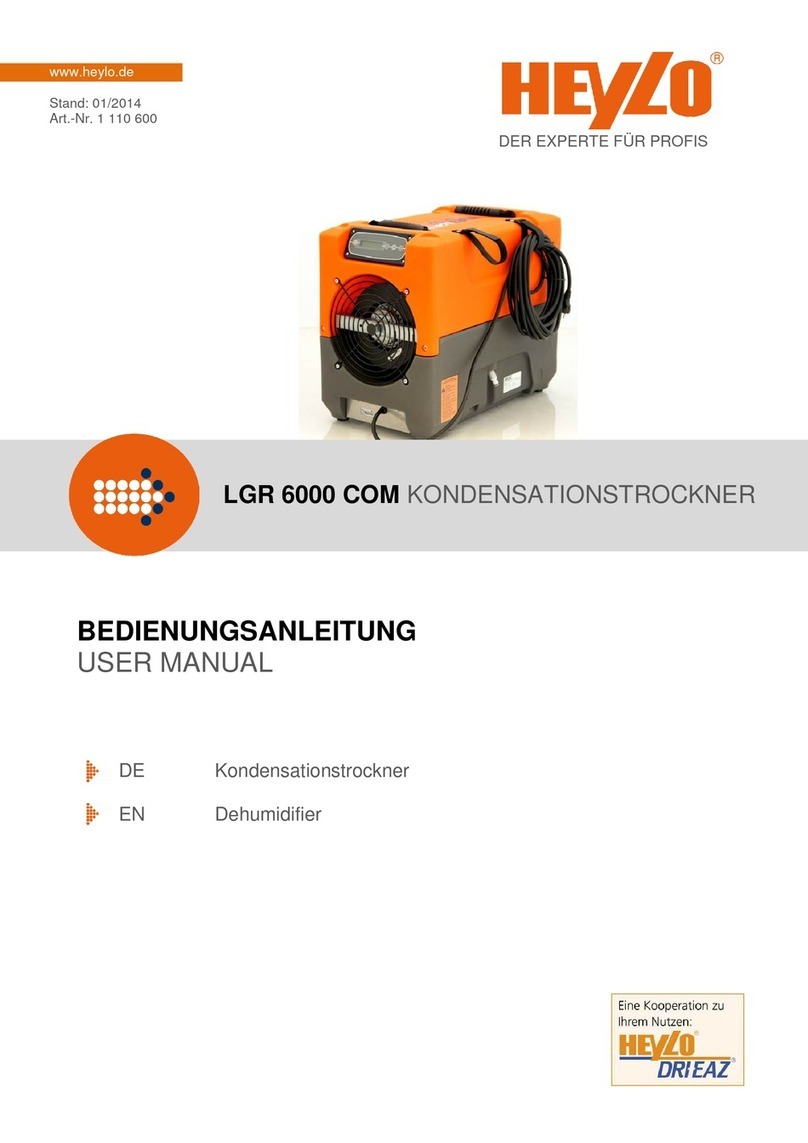 Heylo LGR 6000 COM User manual