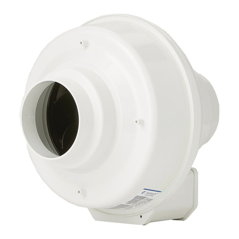 Fantech FR Series User manual