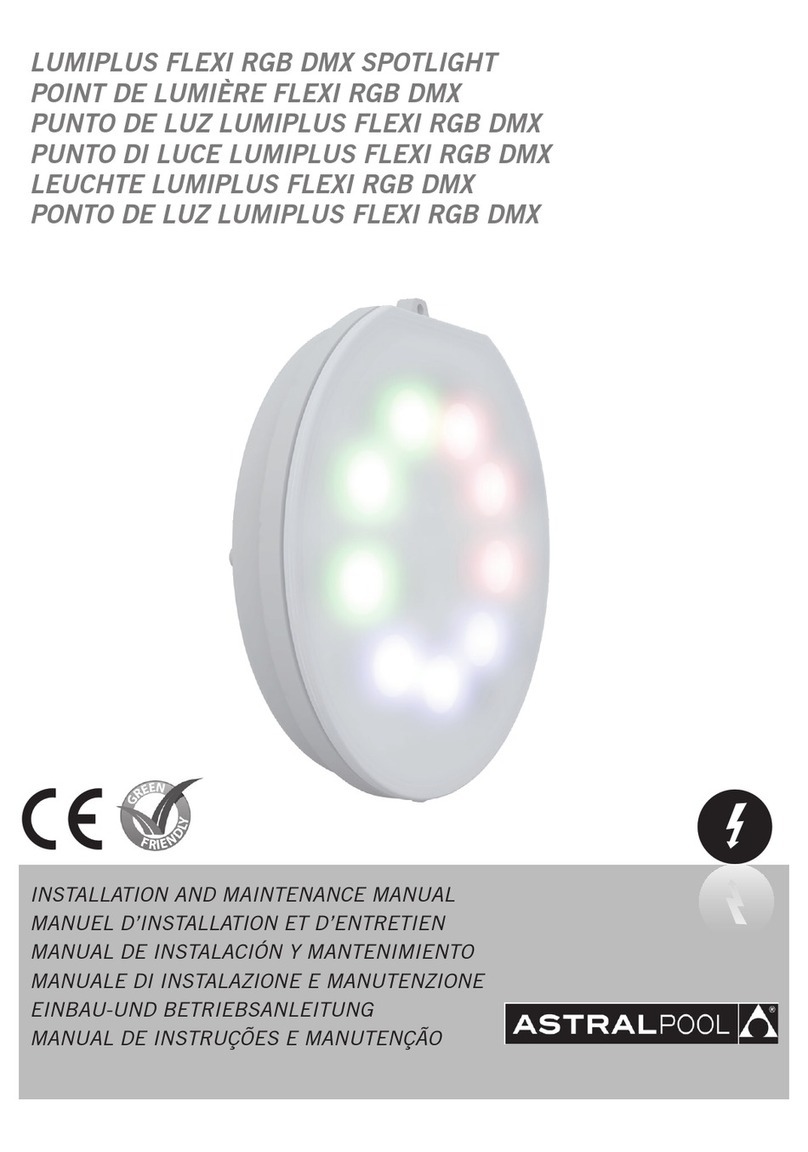 Astral Pool LumiPlus V2 DMX Manual