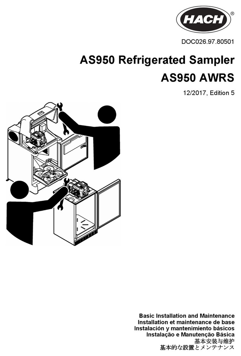 Hach AS950 AWRS Basic Installation and Maintenance