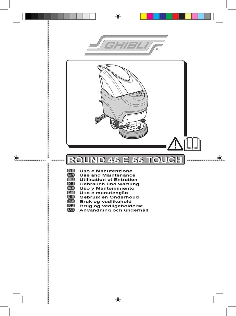 Ghibli ROUND 45 E 55 TOUCH User guide
