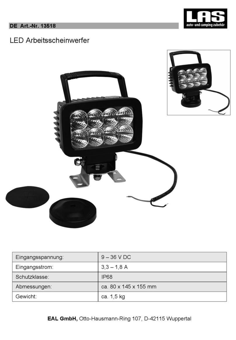 LAS 13518 User manual