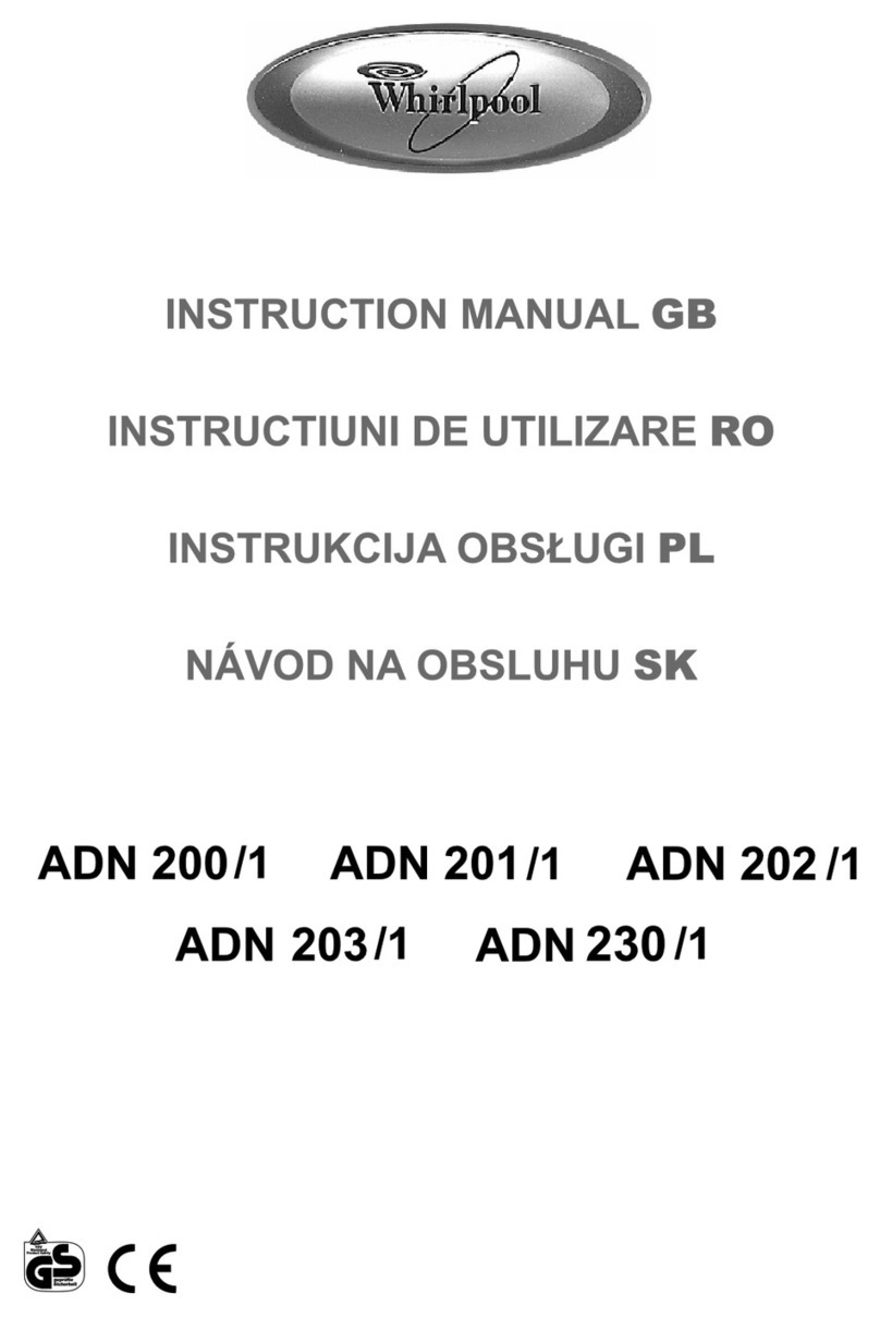 Whirlpool AND 200/1 User manual