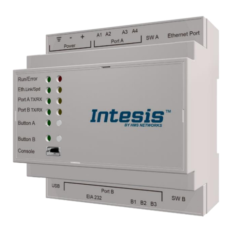 HMS Intesis KNX - Hisense VRF User manual