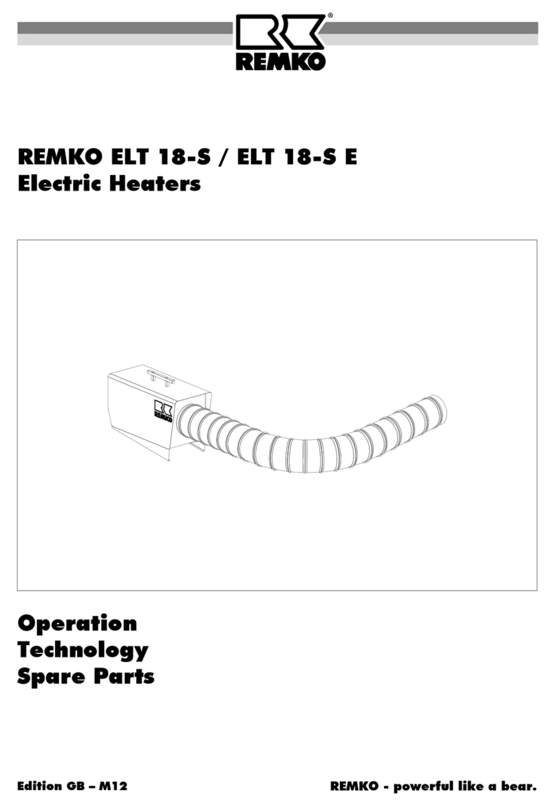 REMKO ELT 18-S User manual