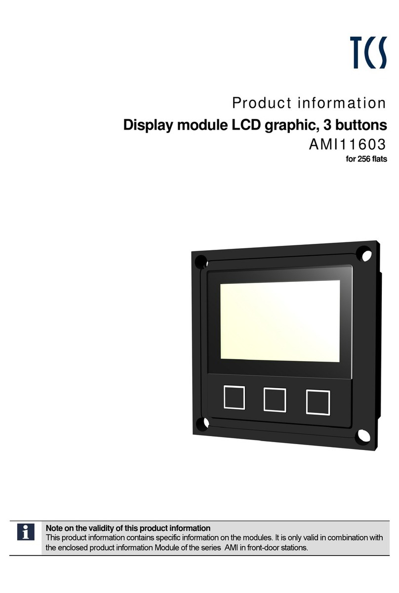 TCS AMI11603 User manual