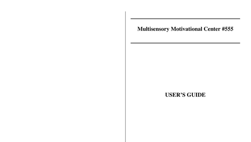 Enabling Devices Multisensory Motivational Center 555 user guide