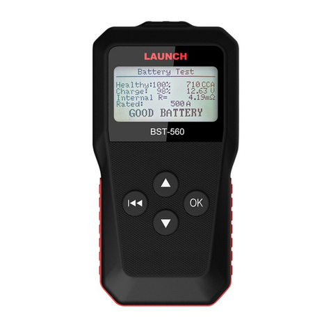 Launch BST-560 User manual
