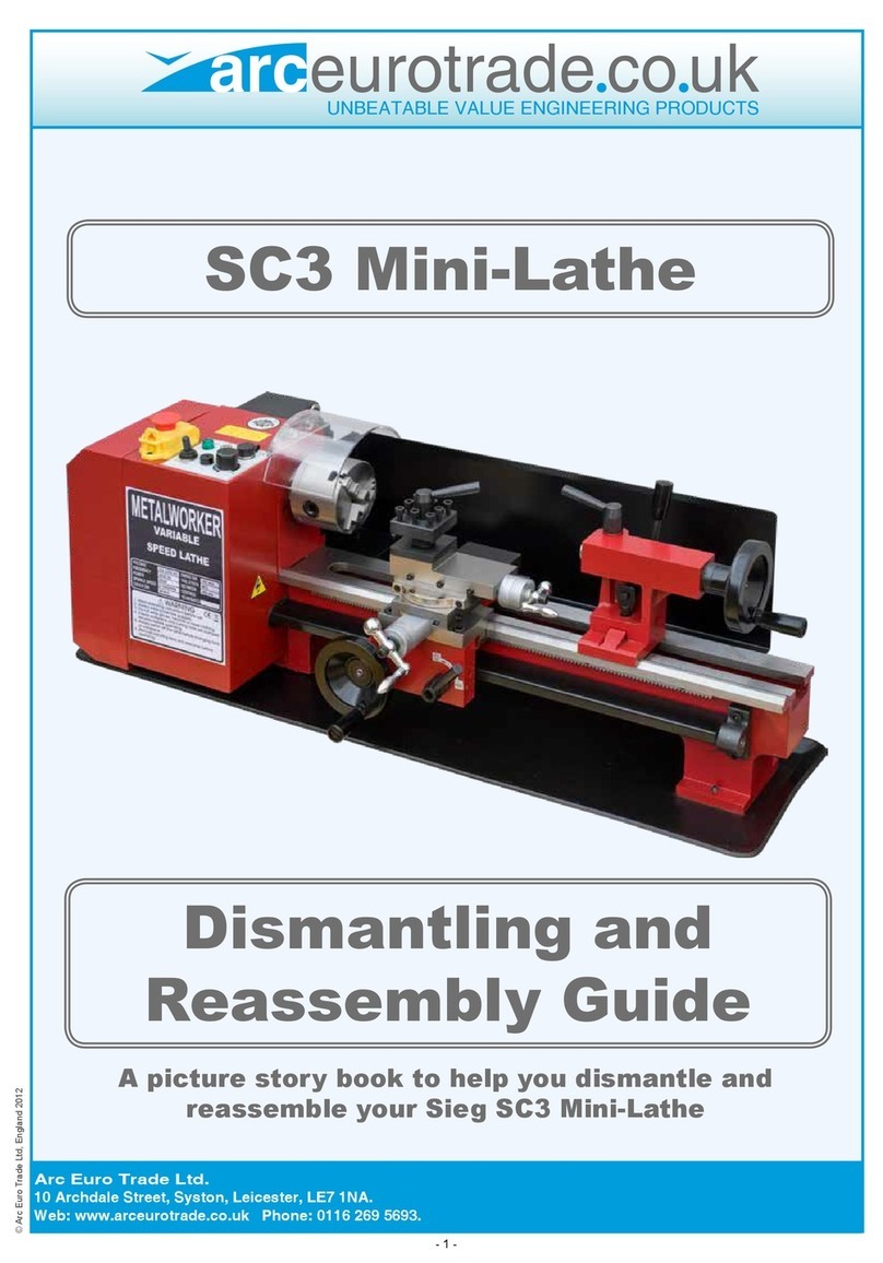 Arc Euro Trade SC3 Dismantling and reassembly guide