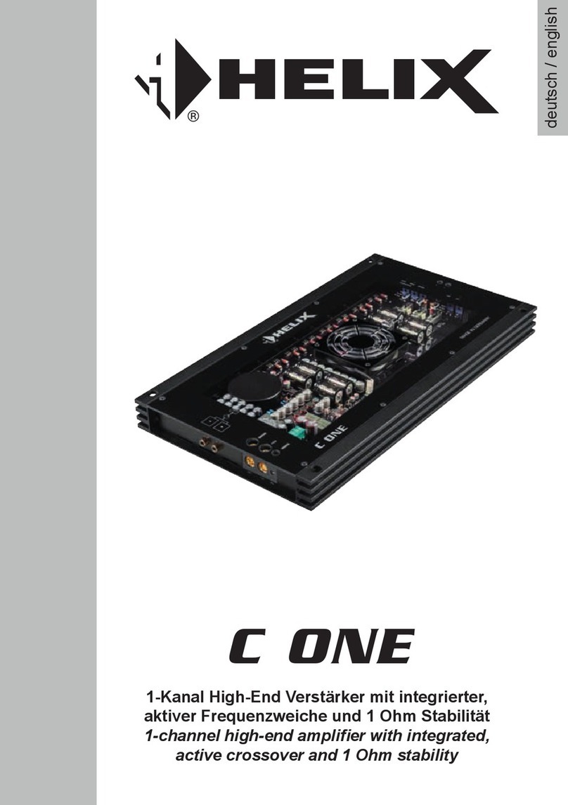 HELIX C ONE manual