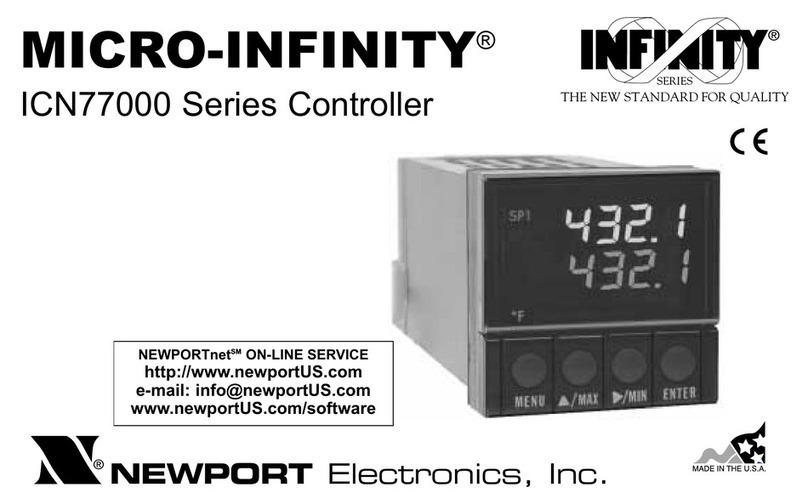 Newport Electronics INFINITY Series manual