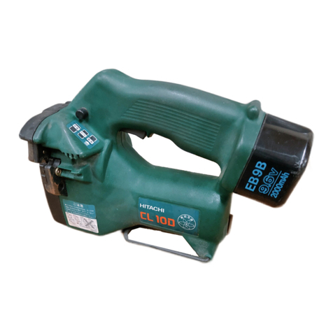 Hitachi CL 10D Handling instructions