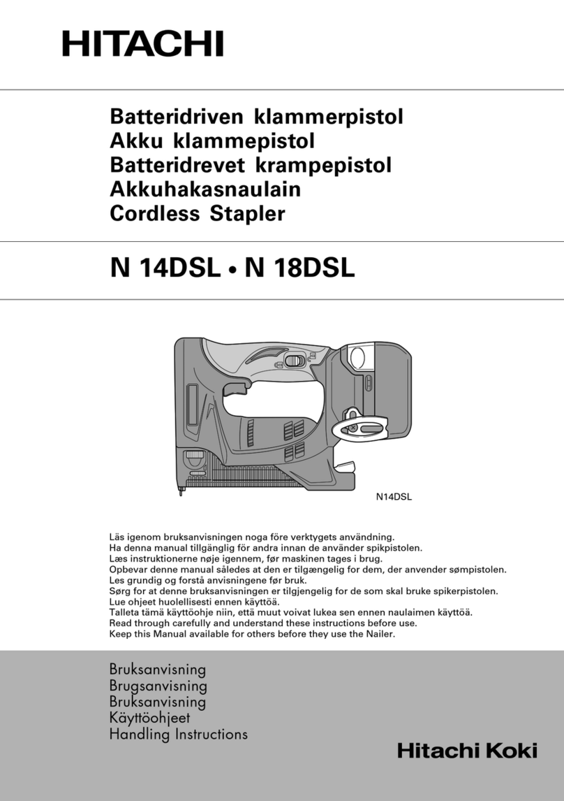 Hitachi N 14DSL User manual