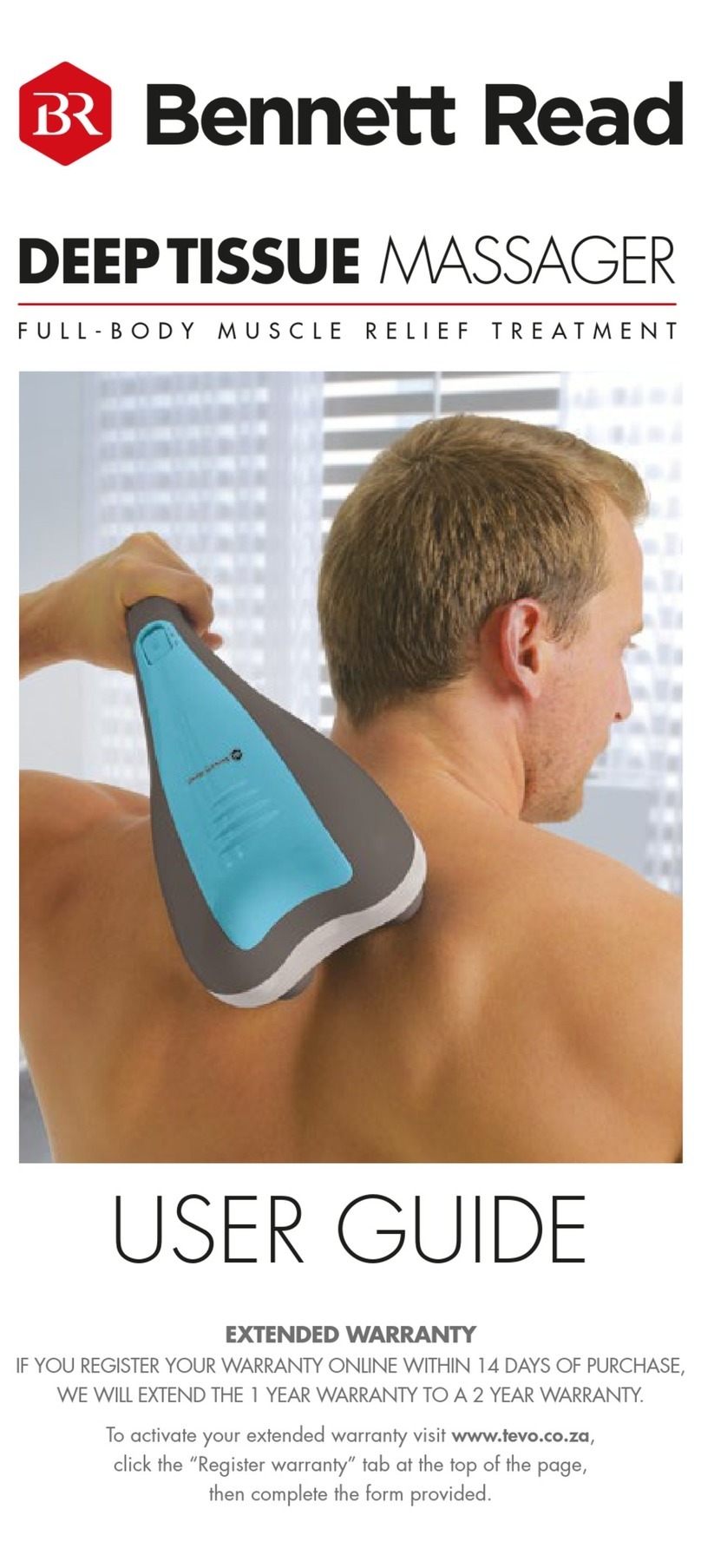 Bennett Read DEEP TISSUE MASSAGER user guide
