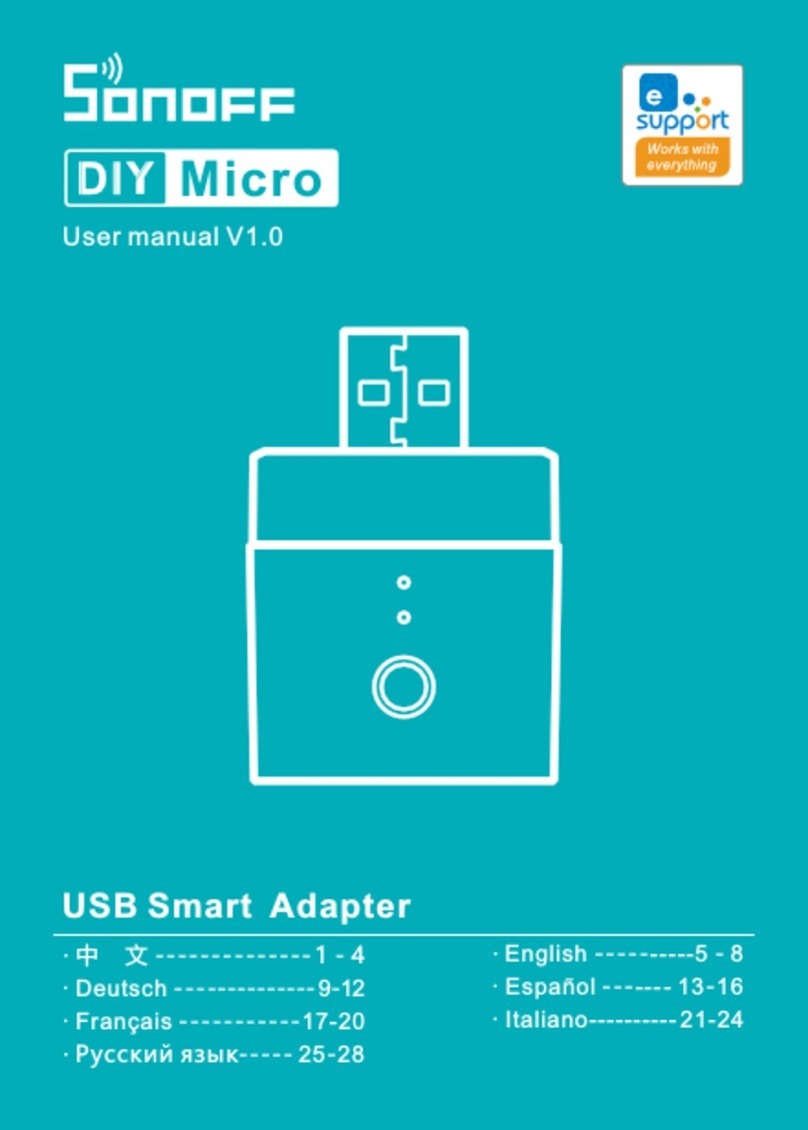 Sonoff Micro user manual