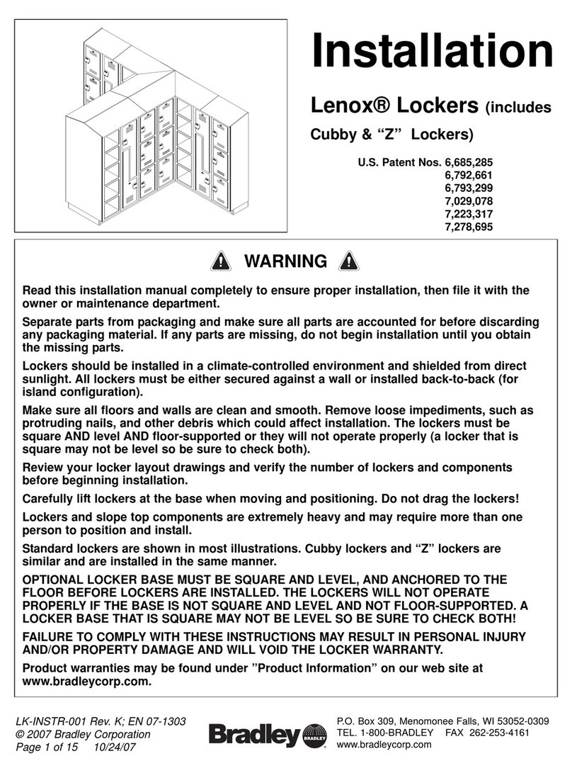 Bradley Lenox User manual