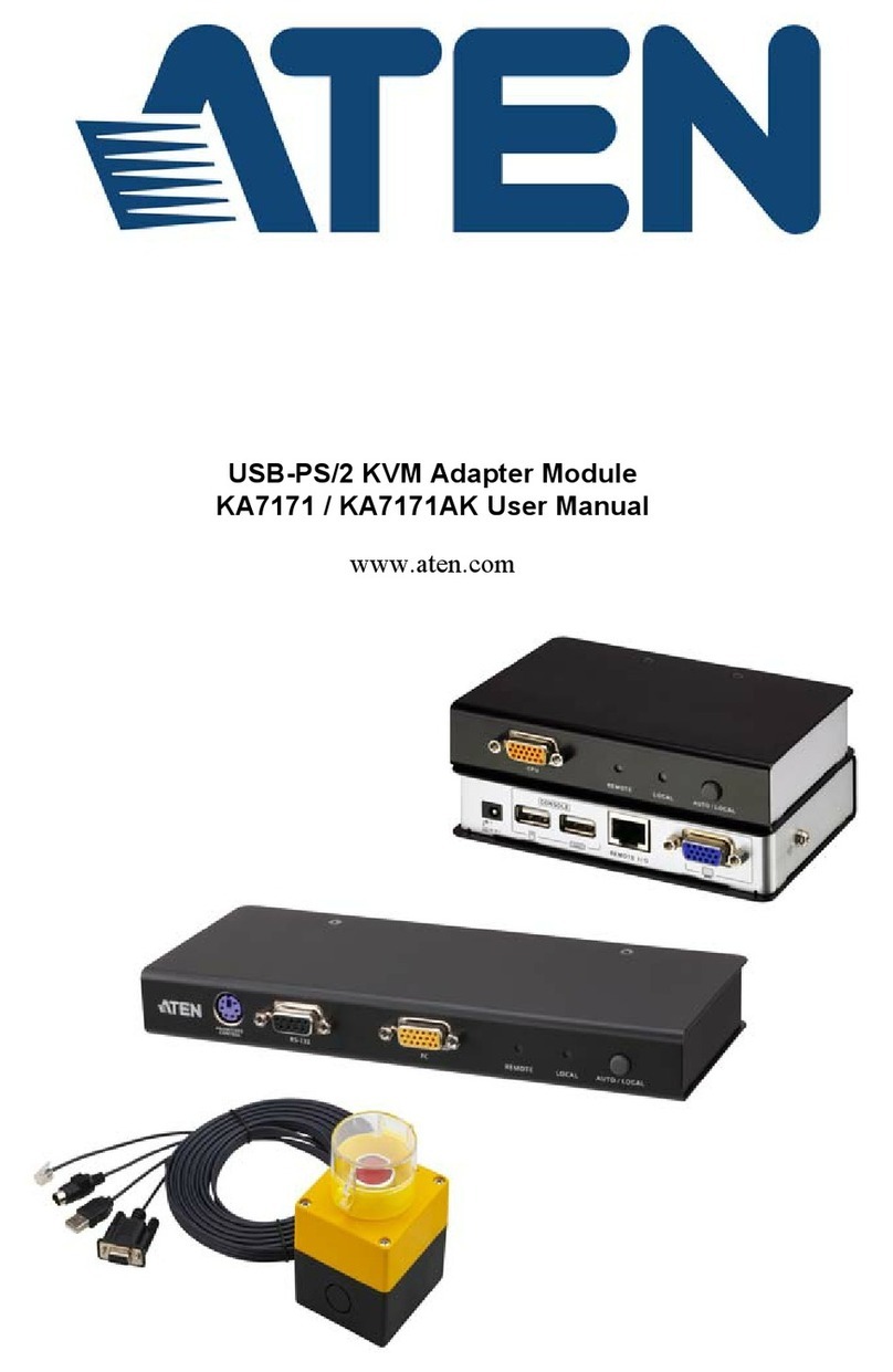 ATEN KA7171 user manual