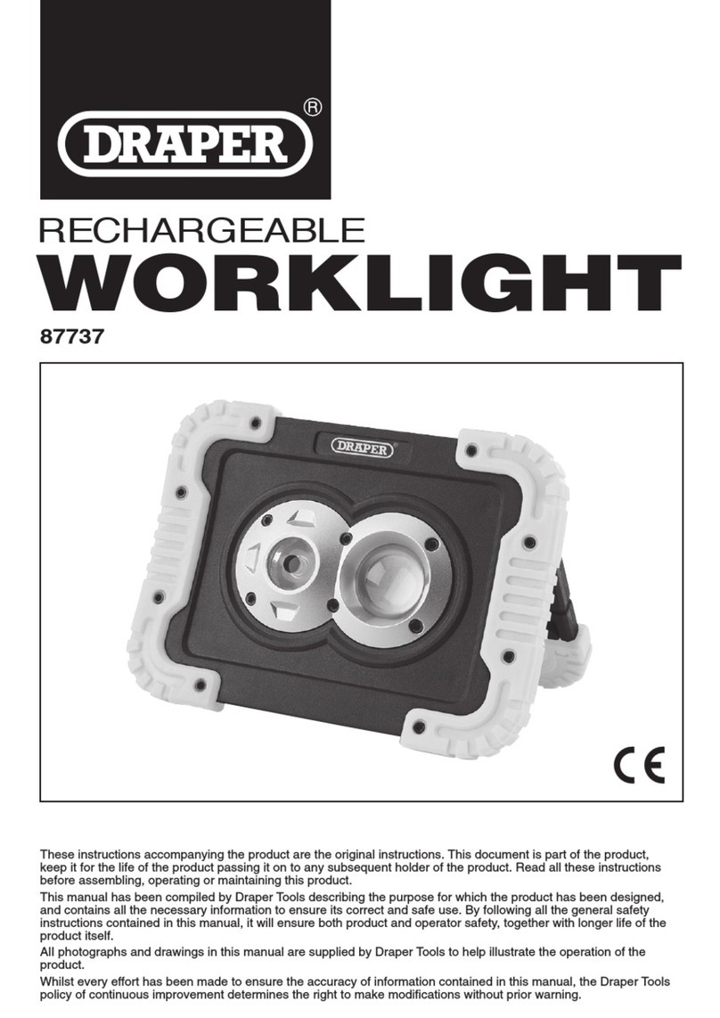 Draper 87737 User manual