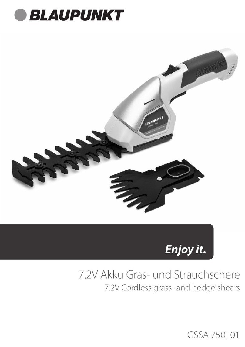 Blaupunkt GSSA 750101 manual