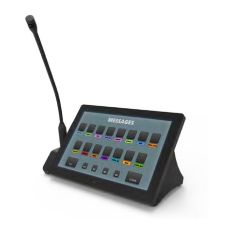 Ecler Dante PAGENETDN user manual