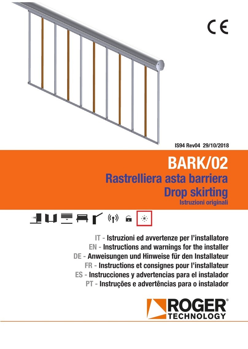 Roger Technology BARK/02 Product manual