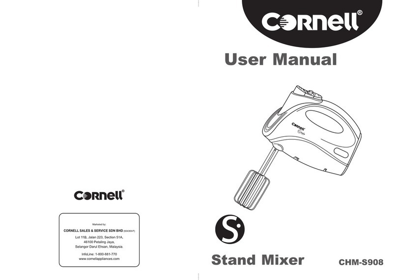 Cornell CHM-S908 user manual