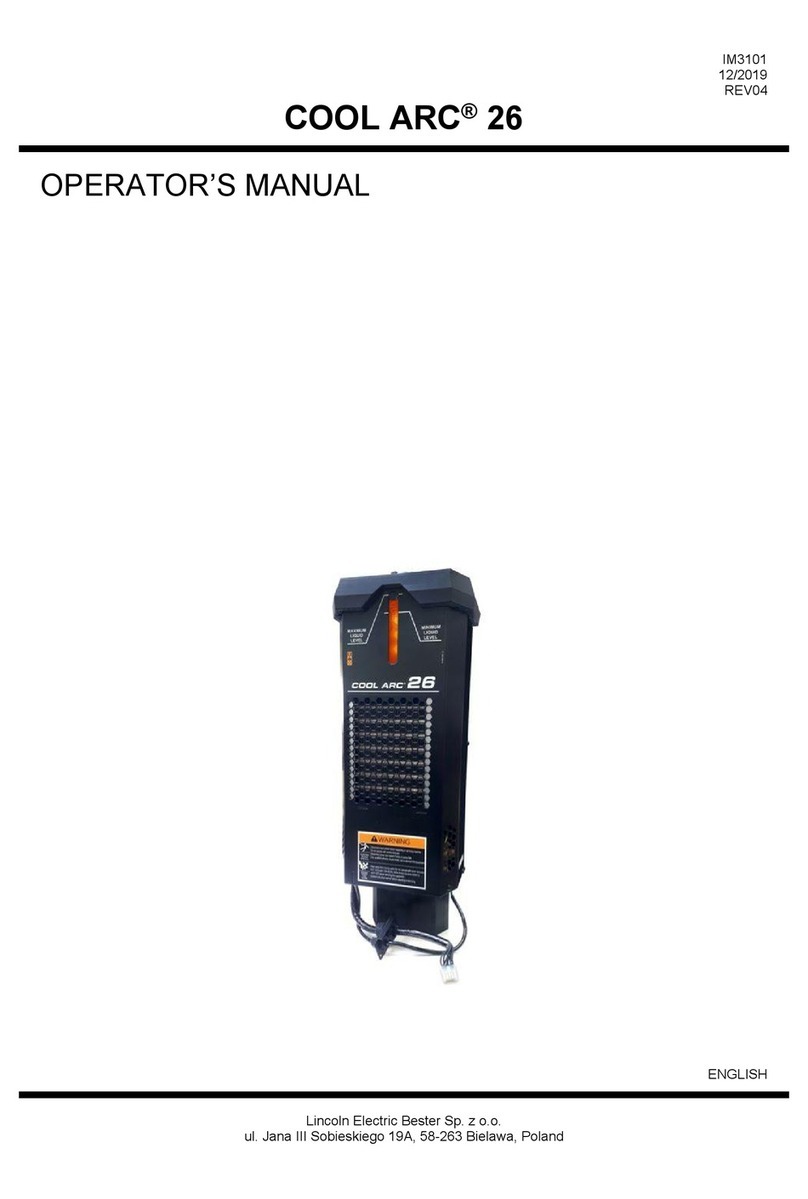 Lincoln Electric Cool Arc 26 Operator's manual