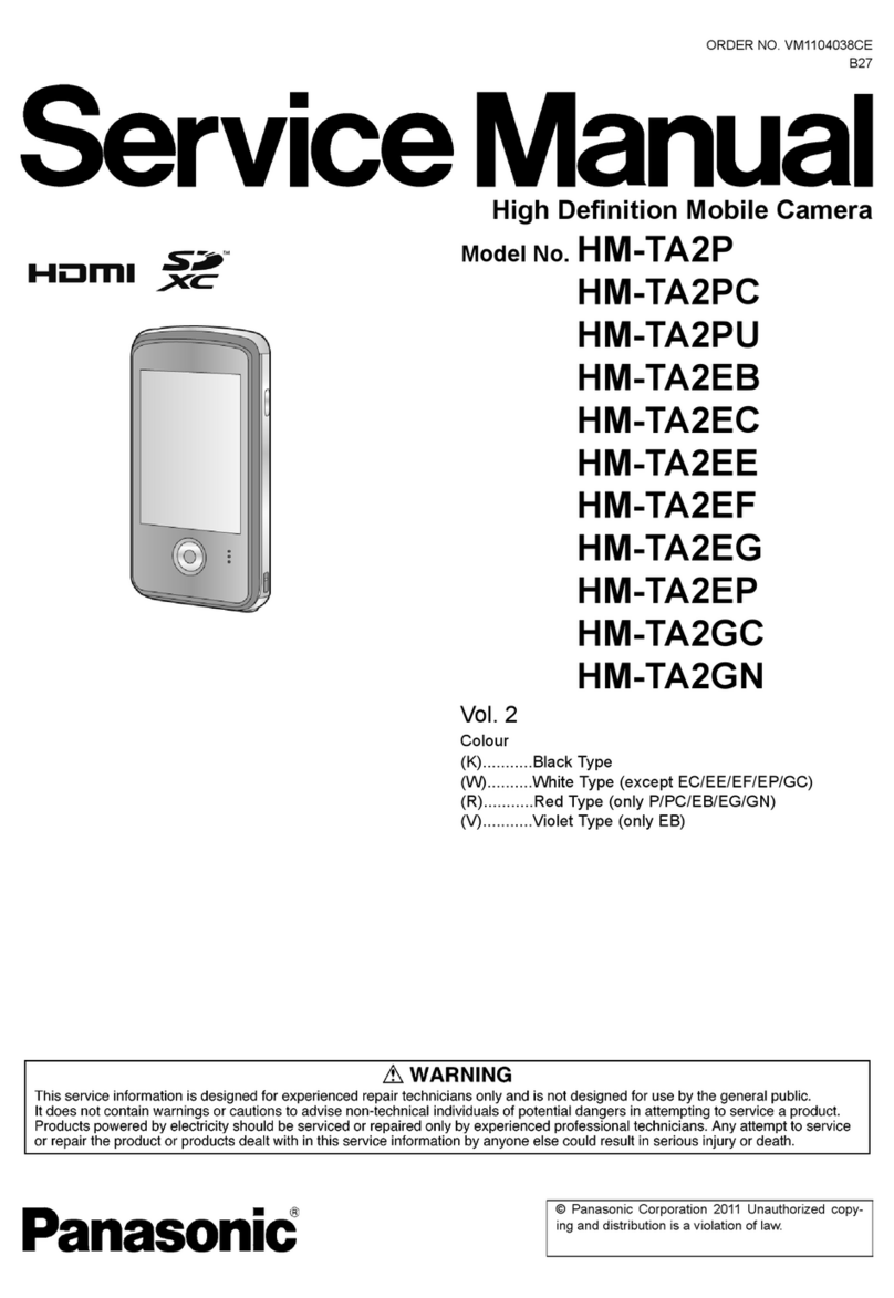 Panasonic HM-TA2PC User manual