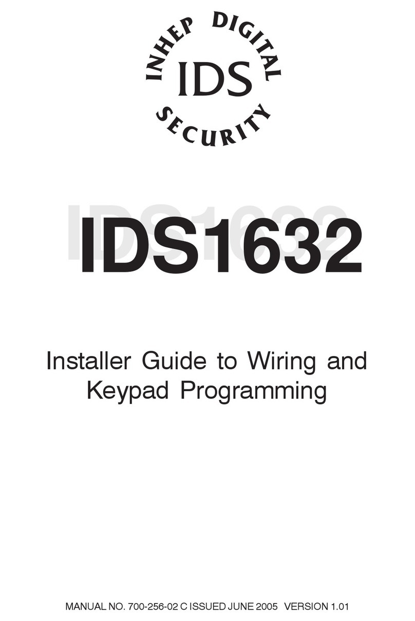 Inhep Digital Security IDS1632 Instructions for use