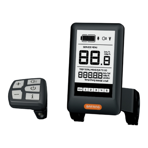 BAFANG DP C171.UART User manual BAFANG DP C171.UART User manual
