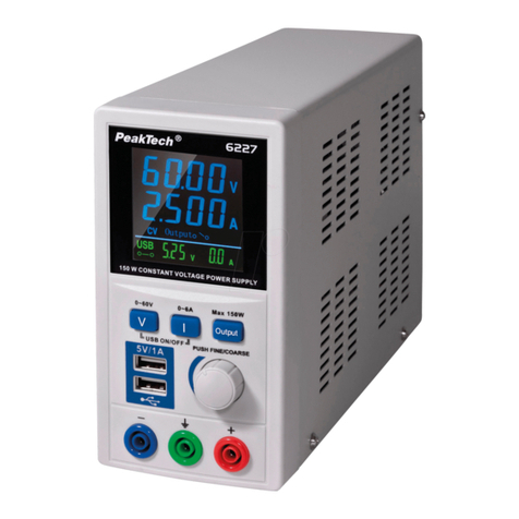 PeakTech 6227 Operation manual