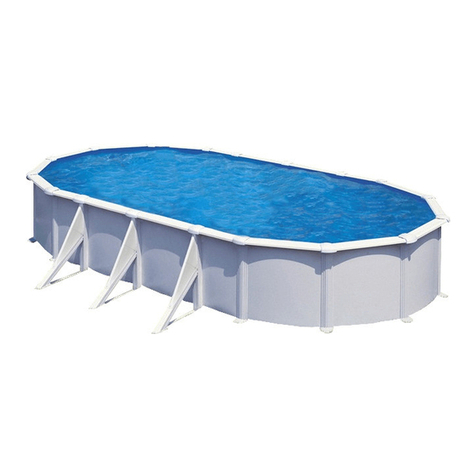 GRE DISMOUNTABLE POOL STEEL WALL Series instructions