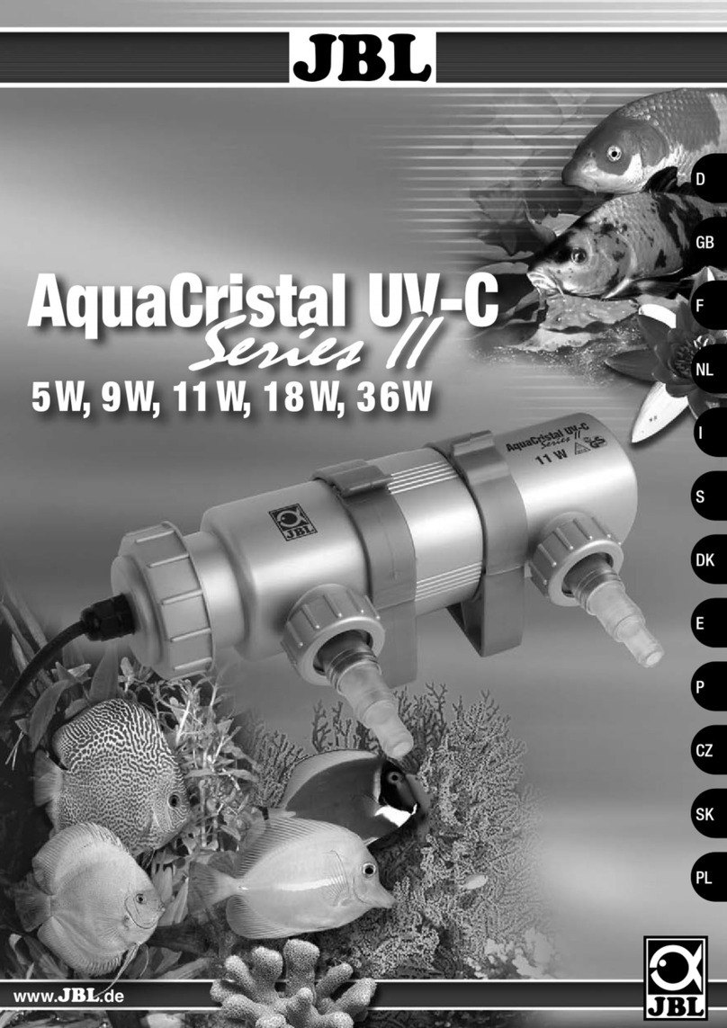JBL AquaCristal UV-C II 5 W manual