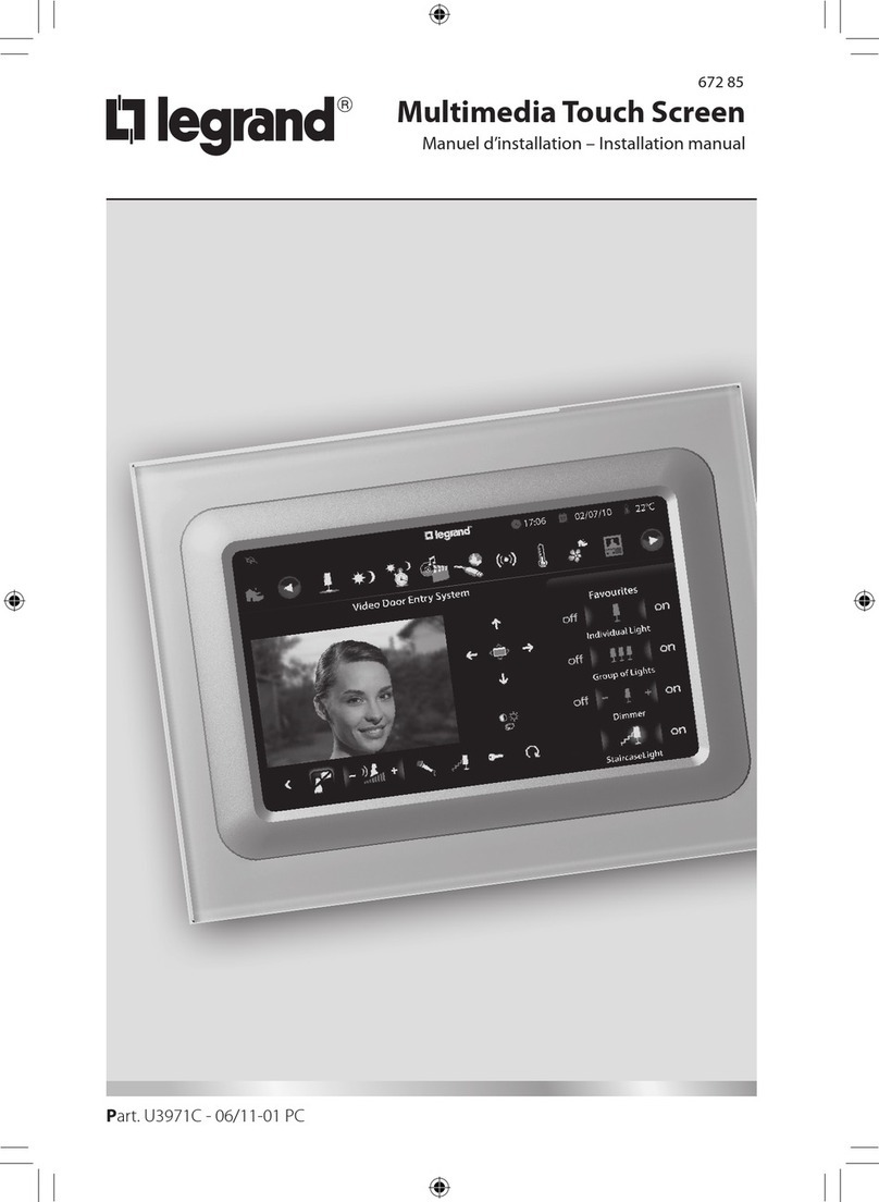 LEGRAND 67285 installation manual