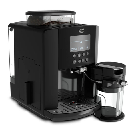 Krups EA819 ARABICA LATTE manual