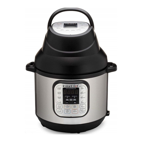 InstantPot AIR FRYER LID User manual InstantPot AIR FRYER LID User manual