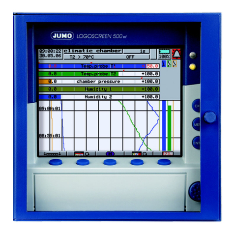 JUMO LOGOSCREEN 550 cf User manual
