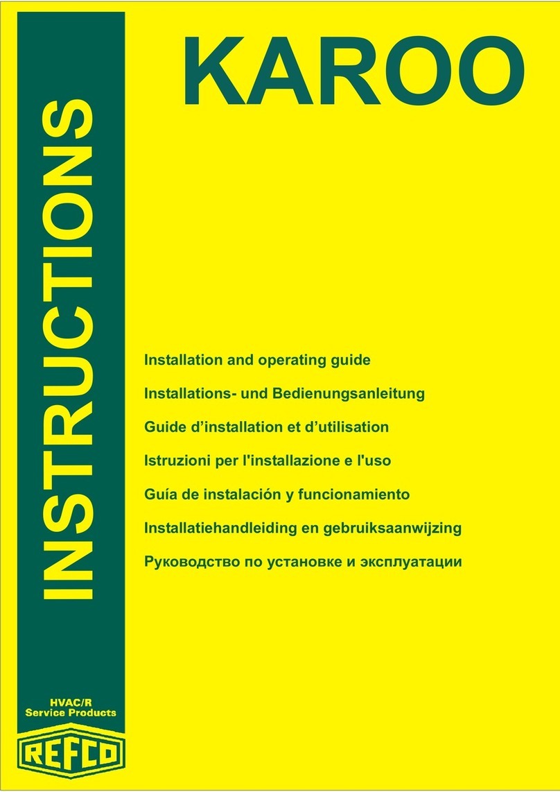 Refco KAROO Installation guide