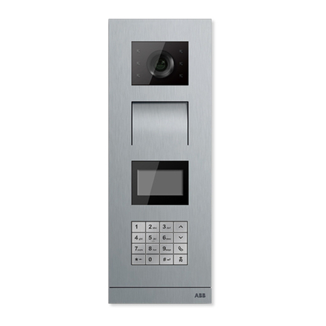 ABB Welcome M25102 C Series User manual