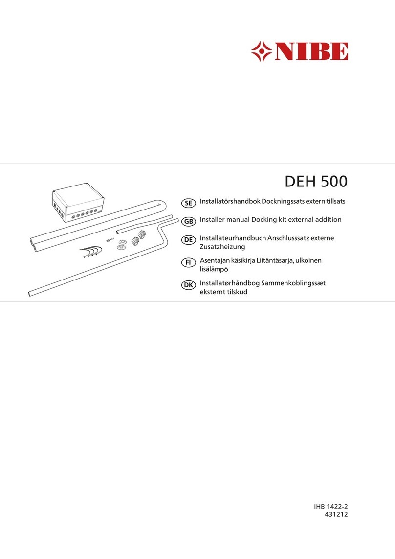 Nibe DEH 500 User guide