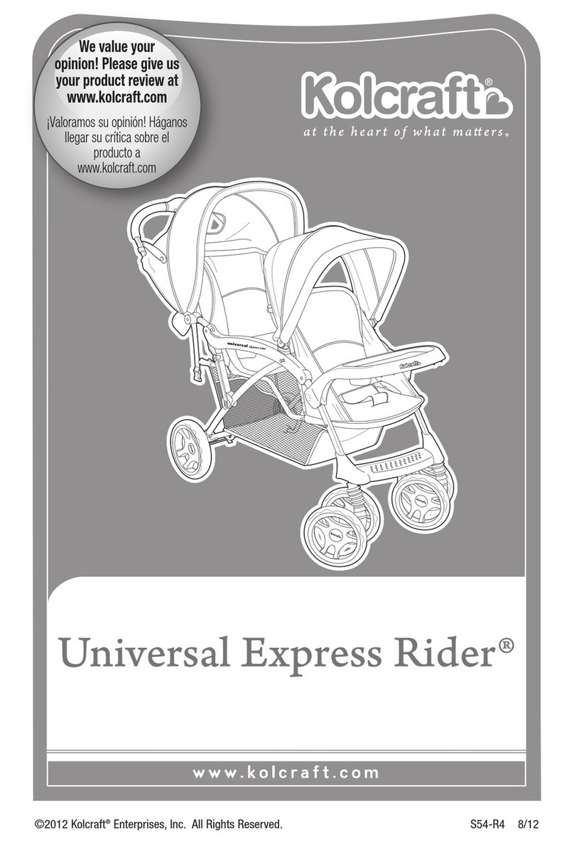 Kolcraft Universal Express Rider instructions