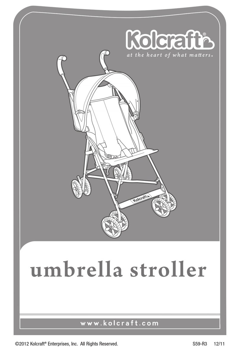 Kolcraft umbrella stoller instructions