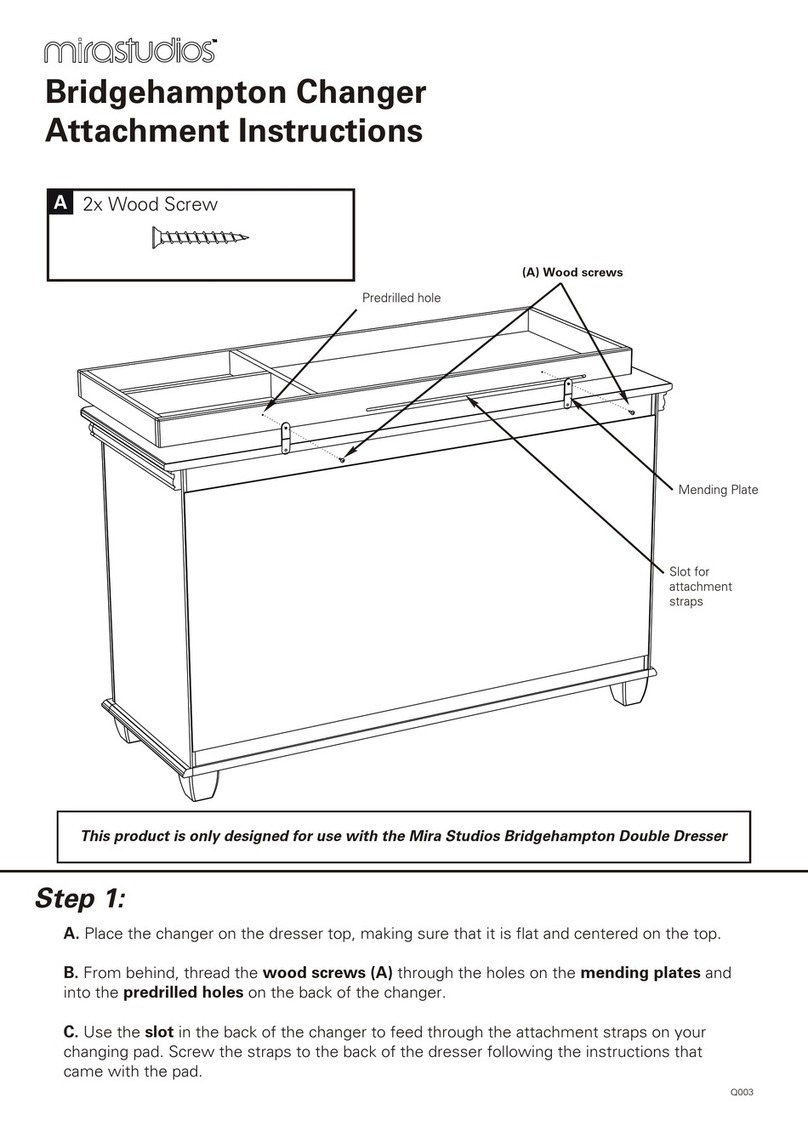 mirastudios Bridgehampton Changer Attachment instructions