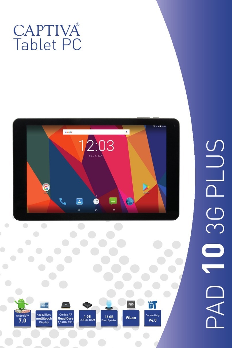 Captiva PAD 10 3G PLUS user manual