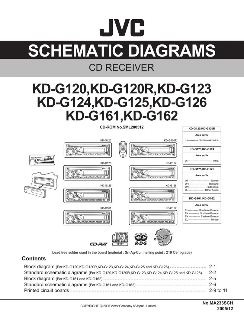 JVC KD-G120 - Radio / CD Player Administrator Guide