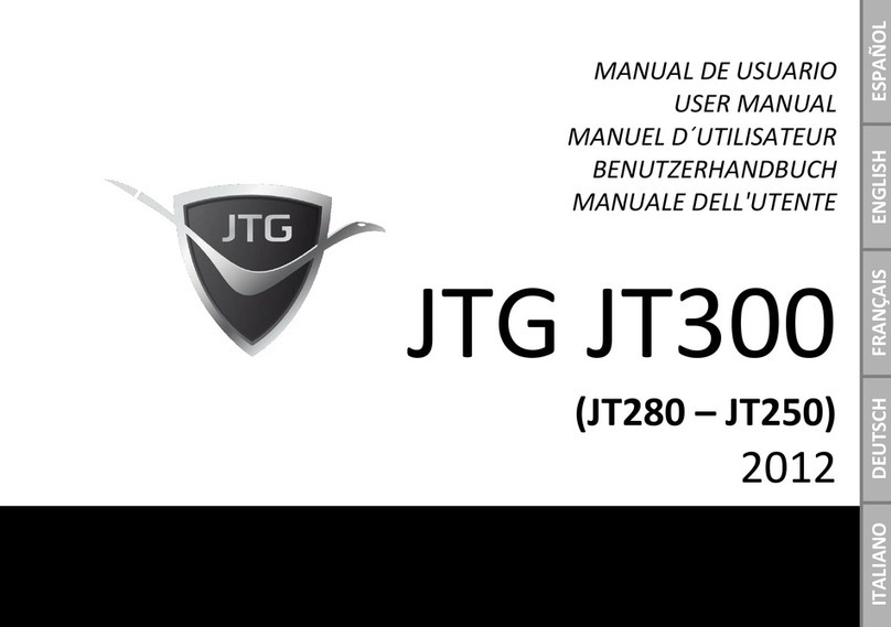 JTG JT280 2012 User manual