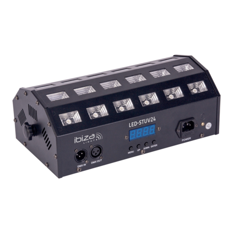 Ibiza LED-STUV24 User manual