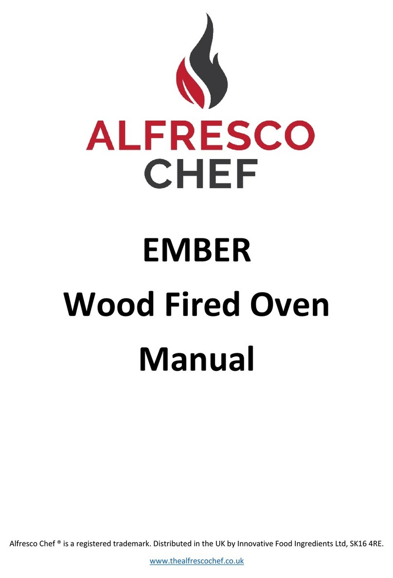Alfresco Chef EMBER User manual