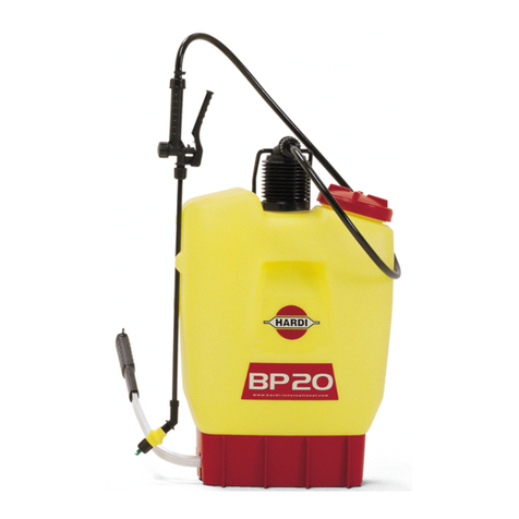 Hardi BP15 User manual